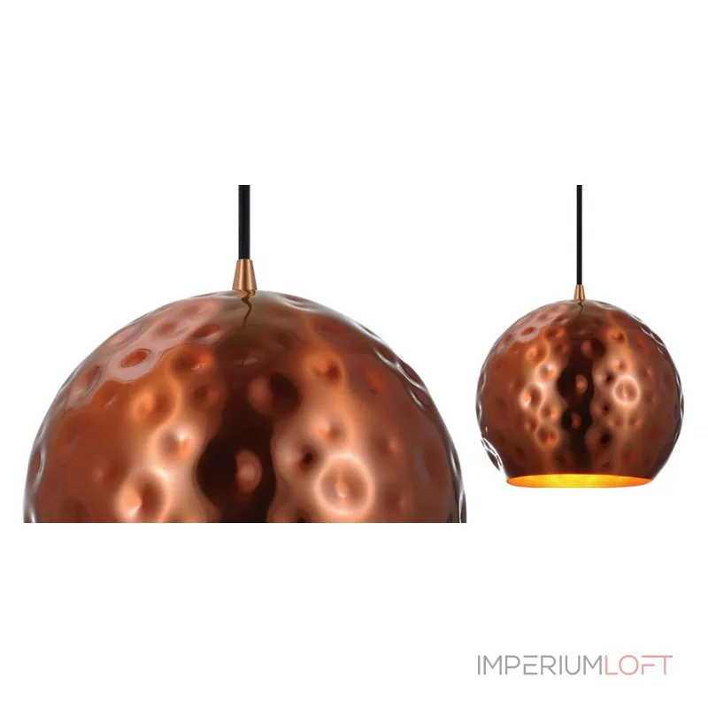 Подвесной светильник Copper loft pendant lamp sphere