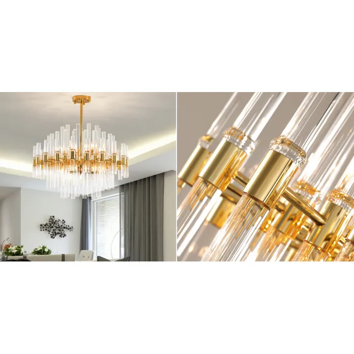 Люстра Luxxu Waterfall Round suspension от ImperiumLoft