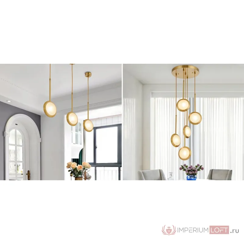 Светильник HOOP LED ceiling light от ImperiumLoft