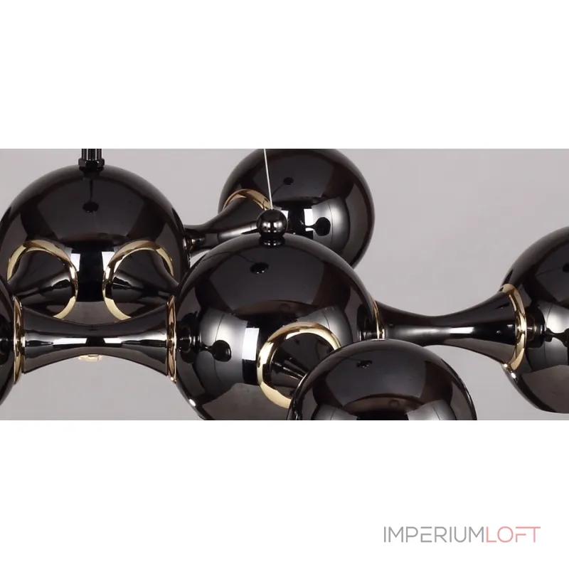 Подвесная люстра Chemical Light Chandelier 9 Black