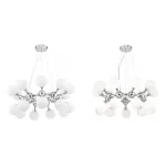 Подвесная люстра MOONDROP Chandelier Chromium 18