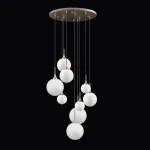Подвесной светильник RH Whitley Chandelier Round 9
