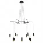Wireflow LED Black Suspension lam 12 патронов от ImperiumLoft