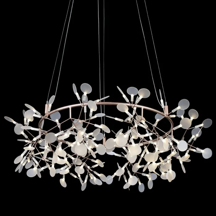 Люстра Mi Heracleum The Big O 160 Black от ImperiumLoft