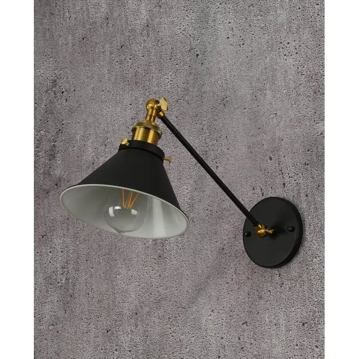 Бра Lumina Deco Gubi LDW B016-1 BK от ImperiumLoft