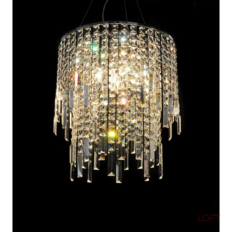 Подвесная люстра Lumina Deco Zucchero LDP 2159-450 CHR