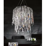 Подвесная люстра Lumina Deco Zucchero LDP 2159-450 CHR от ImperiumLoft