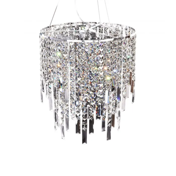 Подвесная люстра Lumina Deco Zucchero LDP 2159-450 CHR от ImperiumLoft