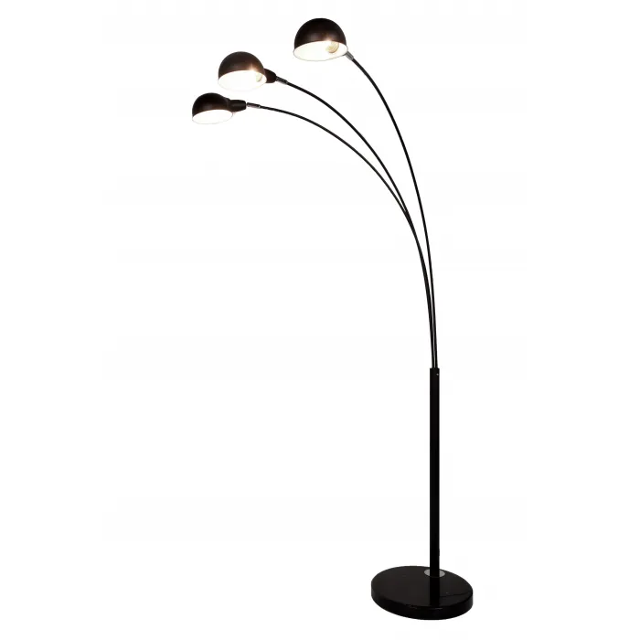 Торшер Lumina Deco Wallscot LDF 8801-3 BK от ImperiumLoft