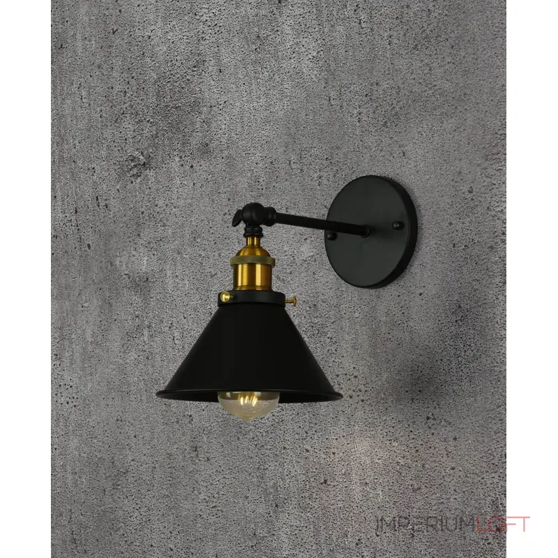 Бра Lumina Deco Gubi LDW B005-1 BK от ImperiumLoft Бра Lumina Deco Gubi LDW B005-1 BK от ImperiumLoft