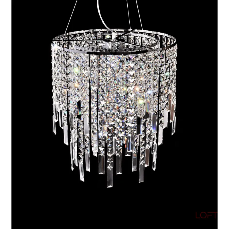 Подвесная люстра Lumina Deco Zucchero LDP 2159-450 CHR