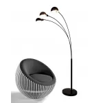 Торшер Lumina Deco Wallscot LDF 8801-3 BK от ImperiumLoft