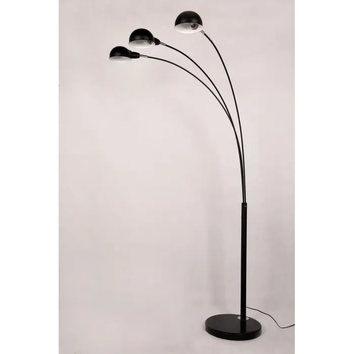 Торшер Lumina Deco Wallscot LDF 8801-3 BK от ImperiumLoft