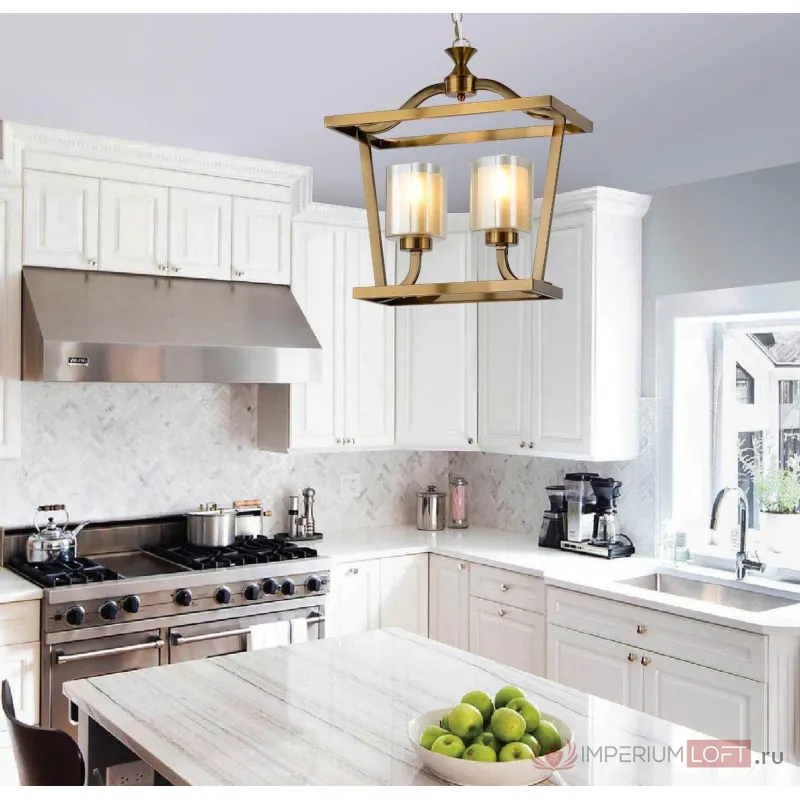 Подвесная люстра Lumina Deco Atlanta LDP 1222-2 MD от ImperiumLoft
