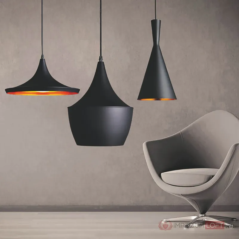 Подвесной светильник Lumina Deco Foggi LDP 7712-3 PR BK от ImperiumLoft