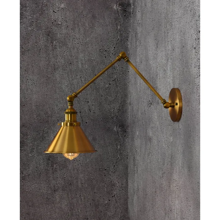Бра Lumina Deco Gubi LDW B005-2 BRASS от ImperiumLoft
