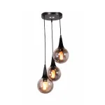 Подвесной светильник Lumina Deco Rocherro LDP 11191-3 BK от ImperiumLoft