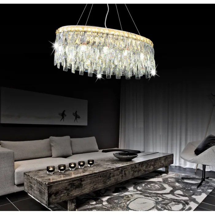 Подвесная светодиодная люстра Lumina Deco Anella W5 DDP 9882-55/900 от ImperiumLoft