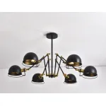 Люстра на штанге Lumina Deco Valmonti LDP D015-6 BK