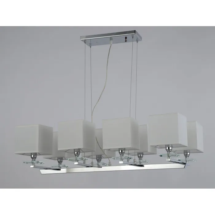 Хрустальная подвесная люстра Lumina Deco Fianelo LDP 1248-8 WT от ImperiumLoft