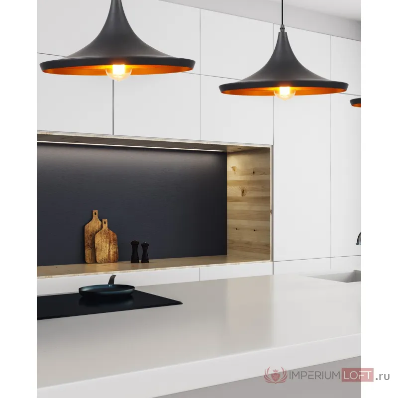 Подвесной светильник Lumina Deco Foggi LDP 7712-C BK от ImperiumLoft