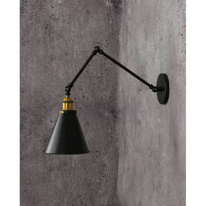 Бра Lumina Deco Rubi LDW B007-2 BK от ImperiumLoft