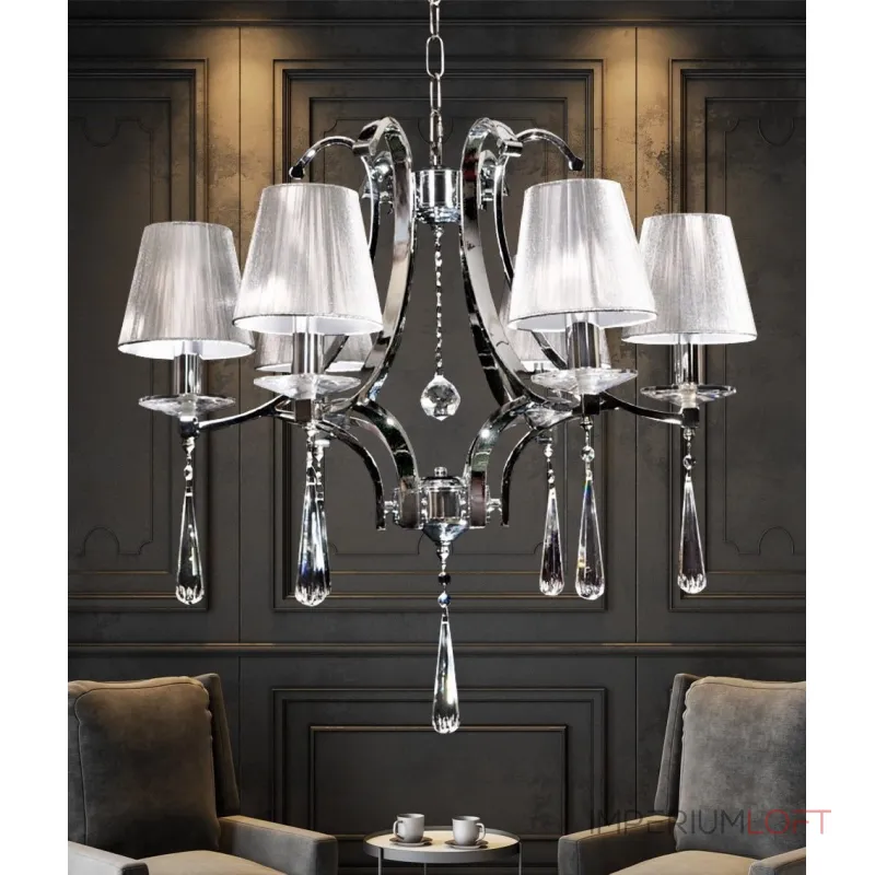 Подвесная люстра Lumina Deco Venisia LDP 8810-6 SL