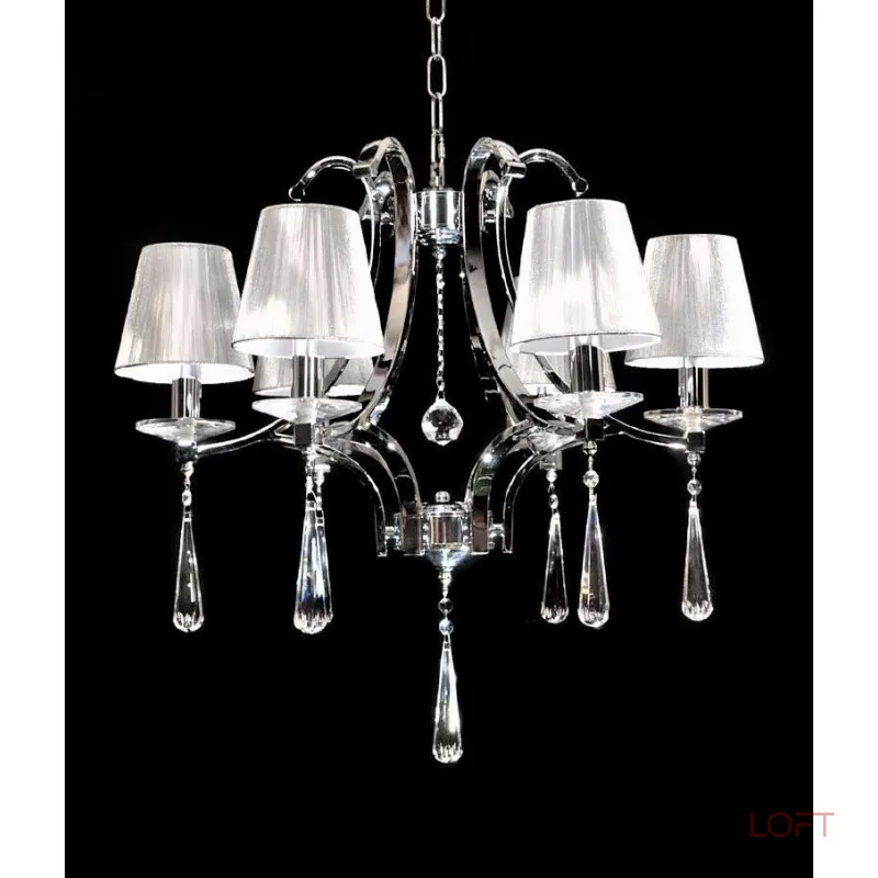 Подвесная люстра Lumina Deco Venisia LDP 8810-6 SL