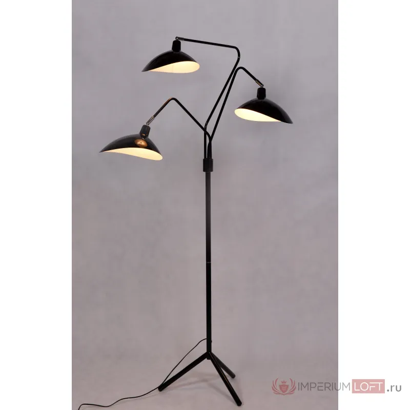 Торшер Lumina Deco Adarrio LDF 511-3 BK от ImperiumLoft