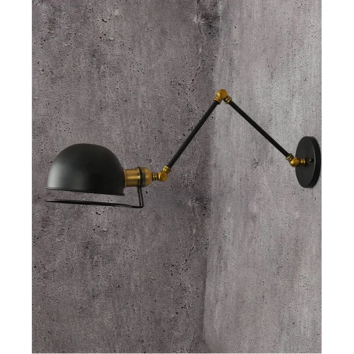Бра Lumina Deco Glum LDW B011-2 BK от ImperiumLoft