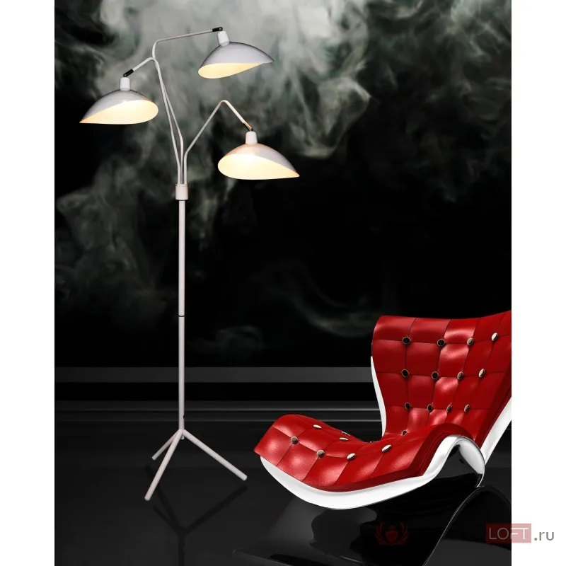 Торшер Lumina Deco Adarrio LDF 511-3 WT от ImperiumLoft
