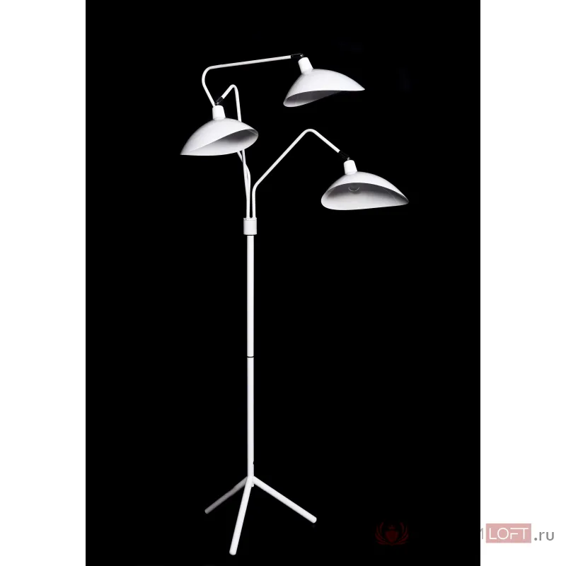 Торшер Lumina Deco Adarrio LDF 511-3 WT от ImperiumLoft