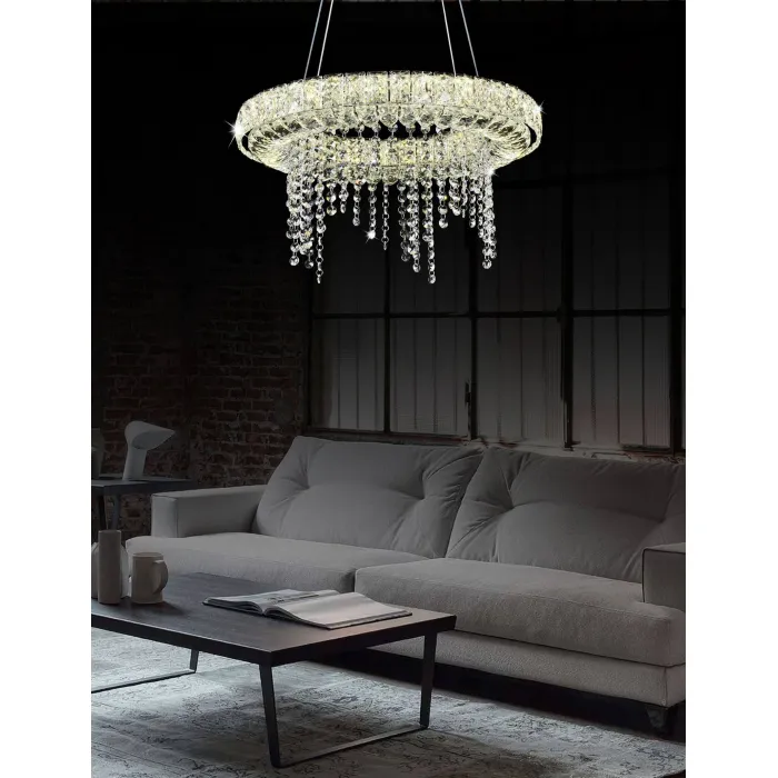 Подвесная светодиодная люстра Lumina Deco Meduza DDP 6895 от ImperiumLoft