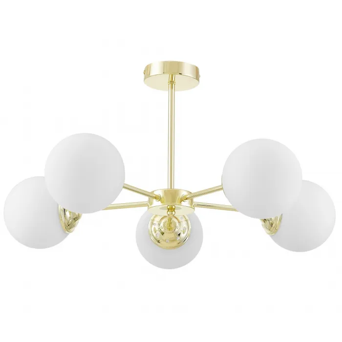 Подвесной светильник Lumina Deco Fino TP 2003-5 GD от ImperiumLoft