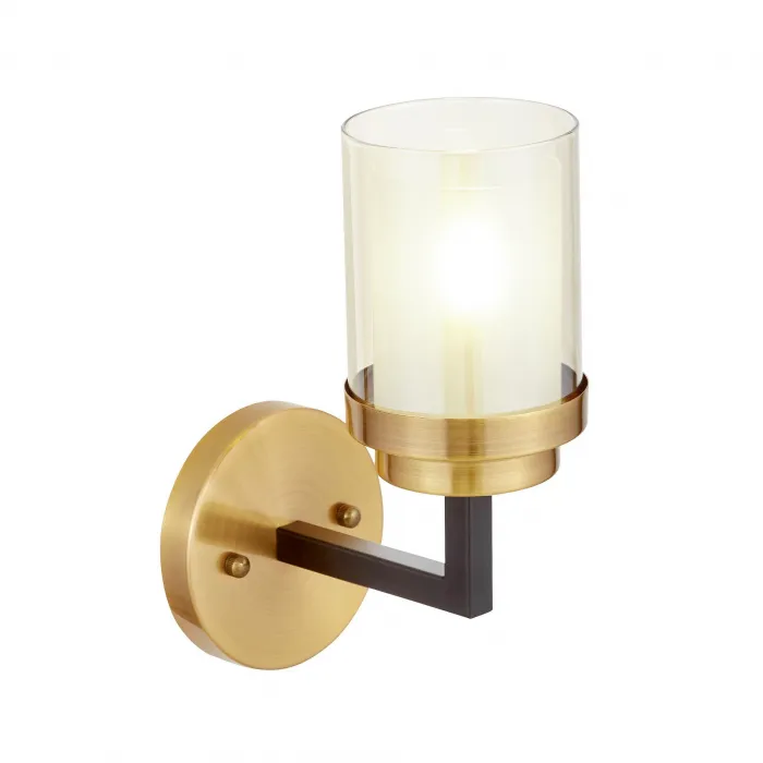 Бра Lumina Deco Quadrato LDW 1223-1 BK+MD от ImperiumLoft