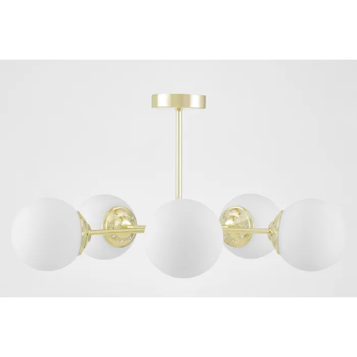 Подвесной светильник Lumina Deco Fino TP 2003-5 GD от ImperiumLoft