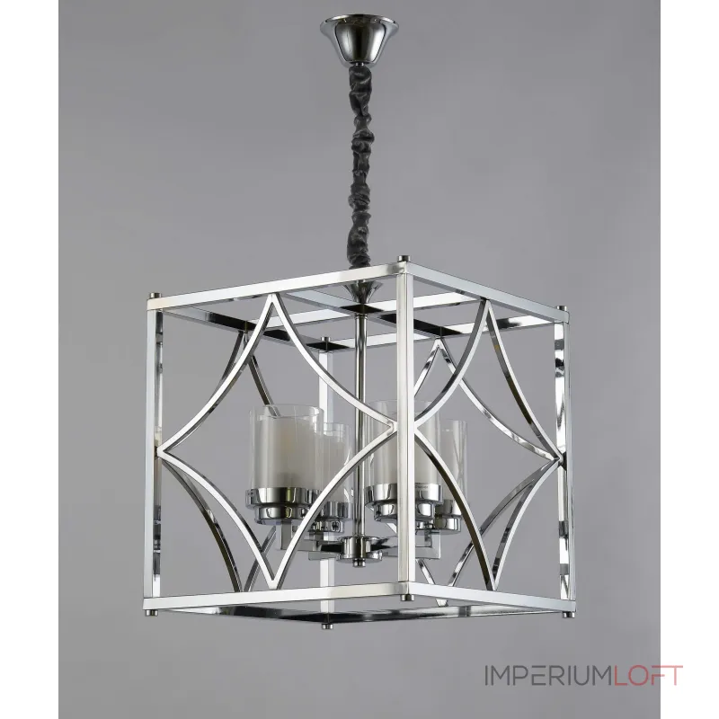 Подвесная люстра Lumina Deco Quadrato LDP 1223-4 CHR