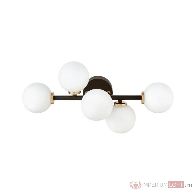 Бра Lumina Deco Marsiada LDW 6033-5 BK+F.GD от ImperiumLoft