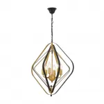 Подвесной светильник Lumina Deco Crulia LDP 8005-6 BK+MD