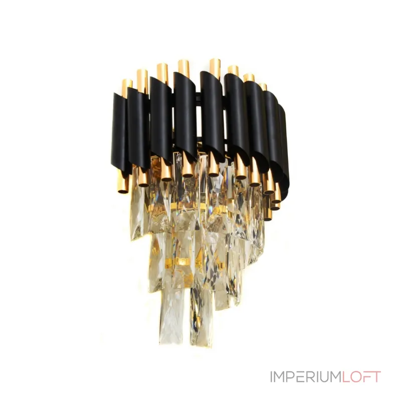 Бра Lumina Deco Funneli LDW 6003-2 BK+F.GD Бра Lumina Deco Funneli LDW 6003-2 BK+F.GD