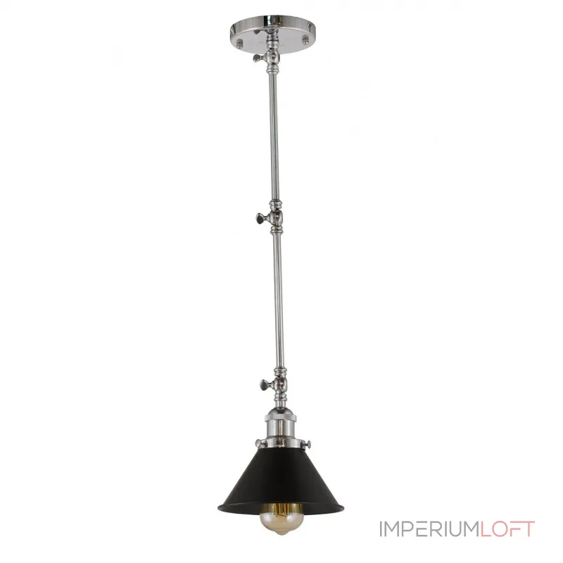 Подвесной светильник Lumina Deco Gubi LDP B005 CHR+BK Подвесной светильник Lumina Deco Gubi LDP B005 CHR+BK