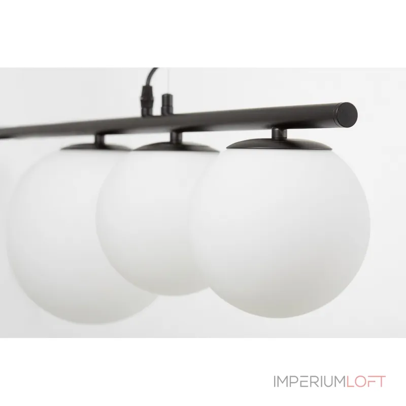 Подвесной светильник Lumina Deco Baristica LDP 6012-5 BK+WT Подвесной светильник Lumina Deco Baristica LDP 6012-5 BK+WT