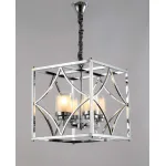 Подвесная люстра Lumina Deco Quadrato LDP 1223-4 CHR от ImperiumLoft