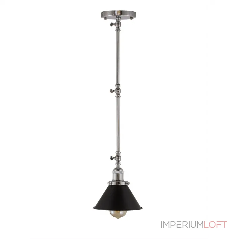 Подвесной светильник Lumina Deco Gubi LDP B005 CHR+BK Подвесной светильник Lumina Deco Gubi LDP B005 CHR+BK
