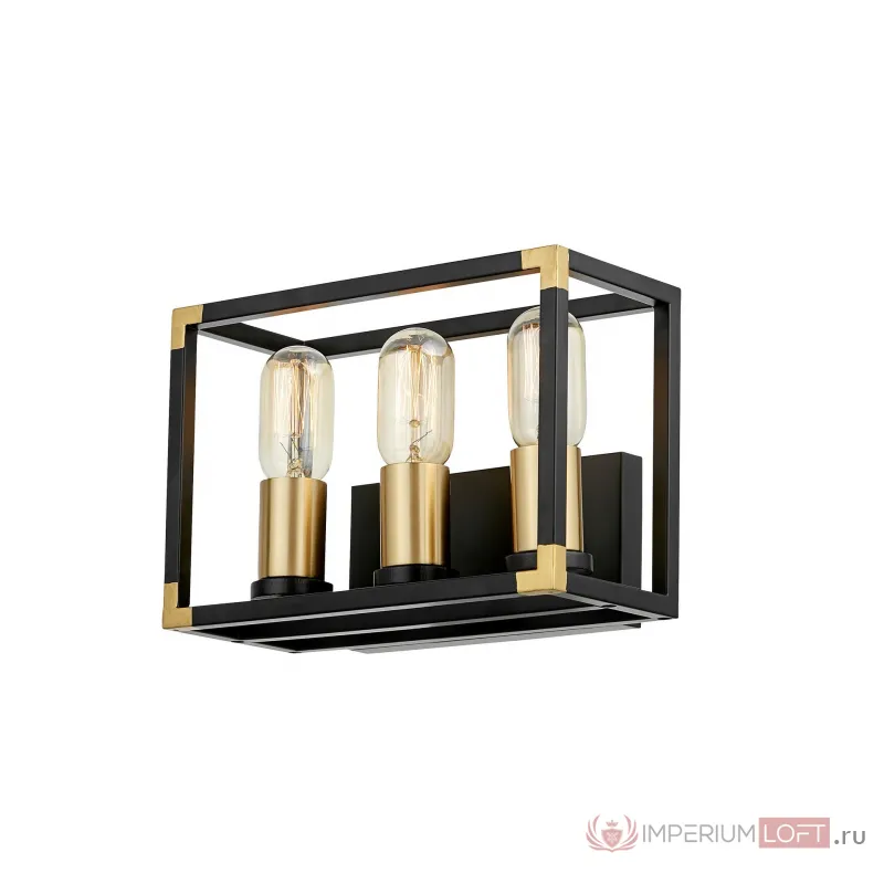 Бра Lumina Deco Waldorf LDW 1140-3 BK+MD от ImperiumLoft