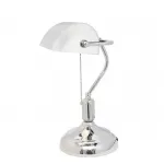 Настольная лампа Lumina Deco Banker LDT 305 WT+CHR от ImperiumLoft
