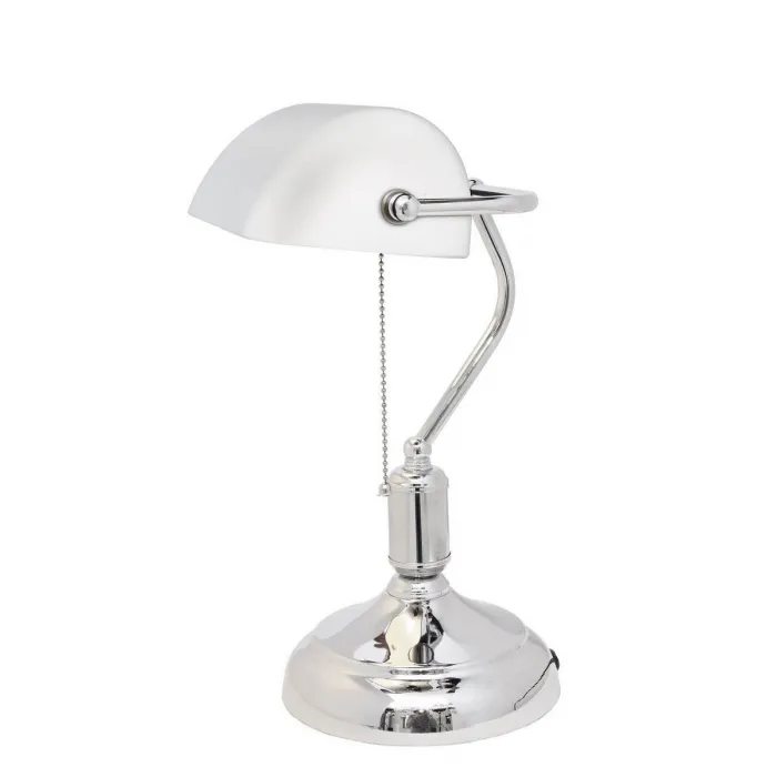 Настольная лампа Lumina Deco Banker LDT 305 WT+CHR от ImperiumLoft