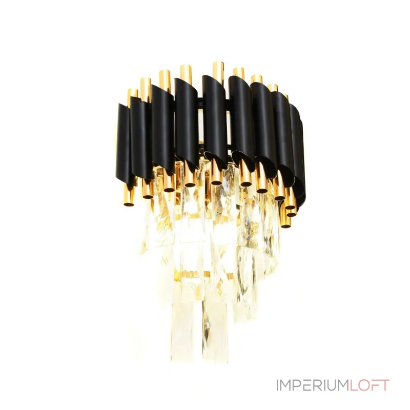Бра Lumina Deco Funneli LDW 6003-2 BK+F.GD Бра Lumina Deco Funneli LDW 6003-2 BK+F.GD