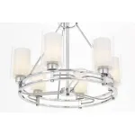Подвесная люстра Lumina Deco Marietta LDP 8025-6 CHR+WT