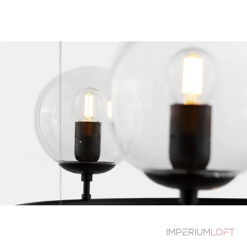 Подвесная люстра Lumina Deco Ceredo LDP 6034-6 RND BK